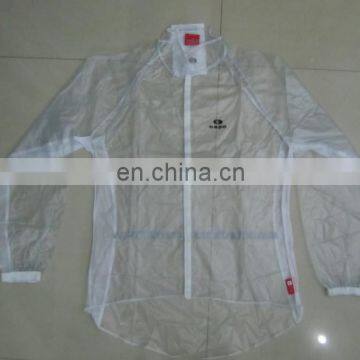 PVC RAINPROOF CYCLING JACKET