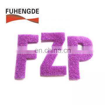 Double Side Hook and Loop Alphabet Letters for T-shirt Garments Shoes photo-2