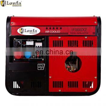 Top Brand 5kw 5.5kva Diesel Electric Generator Cheap Price 3 Phase Open-shelf Diesel Generator