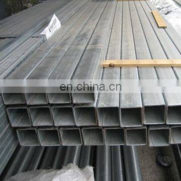 GI coating 60g Black seamless square steel pipe