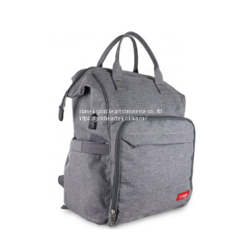 Multi-function Canvas Large Capacity Traveling Diaper Backpack Mummy Bag Manufacturer photo-2