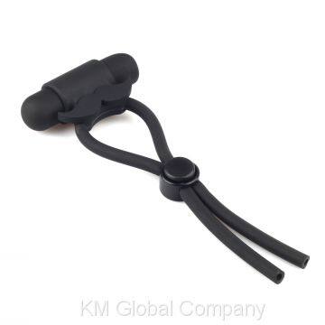 Silicone 10 Speed V-ibrating C-ock Ring With Bullet Head for Sex for Men photo-2