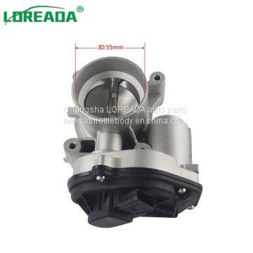 55mm Throttle Body For FORD C-MAX FIESTA FOCUS MONDEO VP4M5U9E927DC VP4F9U-9E928-AC VP2S6U-9E928-BA 1556736 4M5GFA 4M5G9F991FA