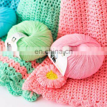 New Fashion Colorful 100% Knit Cotton Yarn for Knitting Sweaters photo-3