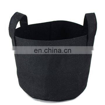 Garden Reusable Felt Non Woven Biodegradable Black Fabric Grow Bag photo-4