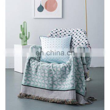 RAWHOUSE Wholesale Price Satin Geometric Pillowcase 45*45cm Cushion Covers Set photo-6