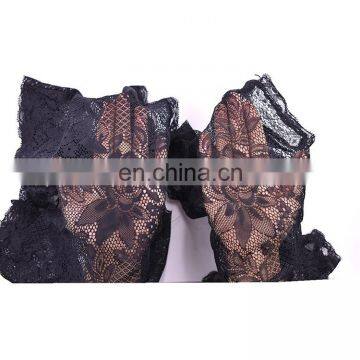 Newborn Baby Photo Clothing Baby Summer Bodysuit Beautiful Black White Lace Romper photo-2