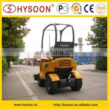 Chinese Compact Hydrostatic Mini Wheel Loader Trade for Garden Digging Tools Review photo-6