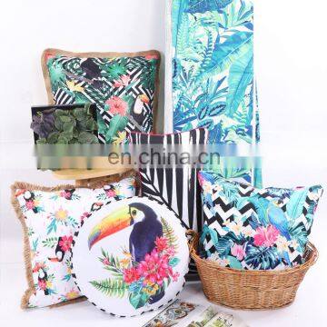 Wholesale Designs Decorative Travel Custom Ramage Animals Different Shapes Digital Print Cushion for Outdoor Decoration photo-5