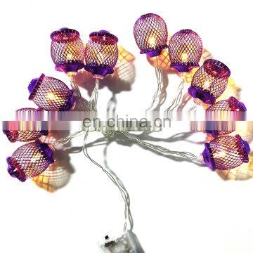 10L Led New Design Christmas Tree Decoration Purple Iron Ball Ceiling Light Price String Wall Modern For Home Decor Lighting photo-5