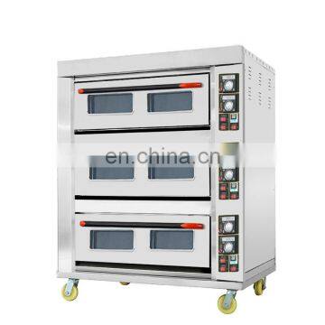 Wholesale Price Pizza Bread Making Machine Commercial Bakery Electric Deck Oven