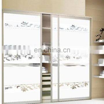 Qingdao Rocky high quality 4mm 5mm 6mm 8mm 10mm 12mm painted glass wardrobe sliding door