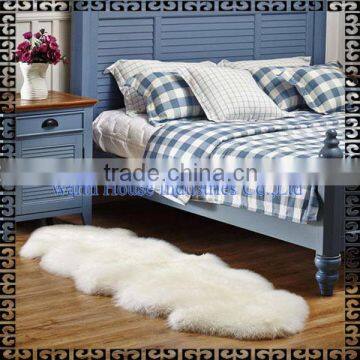 2016 Sheepskin Rug Natural/ Natural Color or Dyed Color Sheep Skin Rugs/Animal Skin Rugs