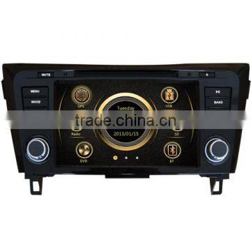 in dash car media gps for Nissan Qashqai with GPS/Bluetooth/Radio/SWC/Virtual 6CD/3G internet/ATV/iPod/DVR