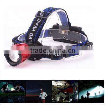 T6 led super brightness beam moving hunting head light