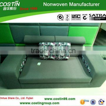 Stitch bonded nonwoven fabric for sofa interlinging