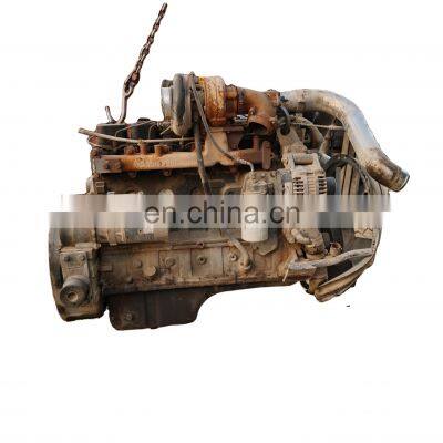 Used China Cumins 6BT engine with gearbox and low mileage 6bt