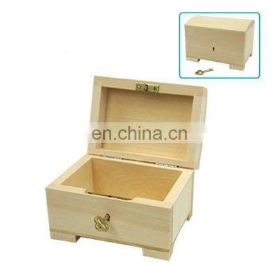 Custom Creative Useful Empty Bulk Wooden Gift Boxes With Lock photo-4