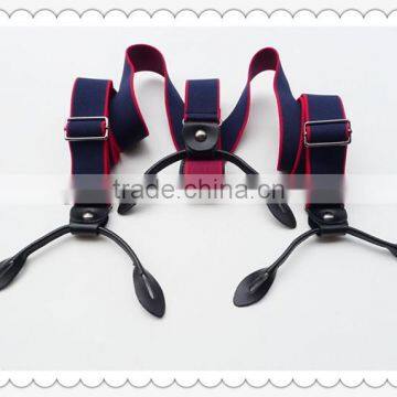 ladies' /men's Fashion button trousers suspenders