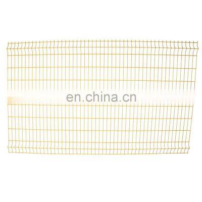 3D Galvanized and PVC Coated Welded Wire Mesh Fence