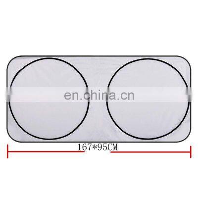 Custom Foldable Windshield Car Sunshade for Front Window photo-3