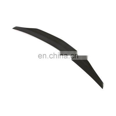 Carbon Fiber Ducktail Wing Spoiler for Mercedes Benz W212 E200 E350 E400 E500 E63 AMG 2010-2015 photo-4