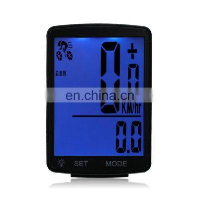 2021 Hot Selling Waterproof Bicycle Code Meter Wireless Code Meter Super Bright Led Luminous Bicycle Code Meter photo-2