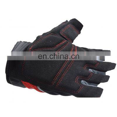 HANDLANDY Durable Driving Logo Night Light Fish Cleaning Fingerless Neoprene Custom Fishing Gloves photo-5