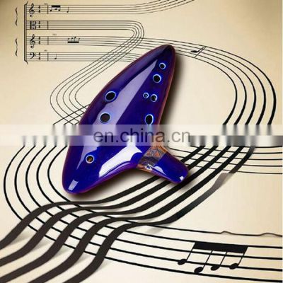 2017 new musical instrument 12 holes Zelda ceramic ocarina for sale