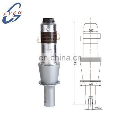 1500W 15khz High Power Ultrasonic Welding Transducer With Booster for Plastic Welding Machine photo-3