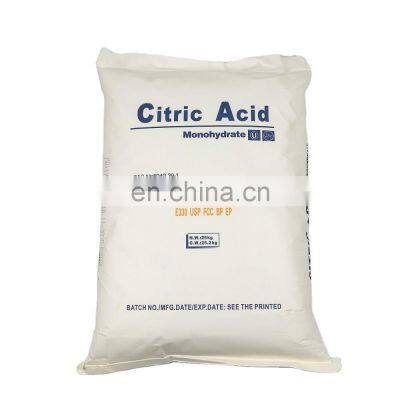 Food Grade Citric Acid Monohydrate BP98 Made in China High Quality