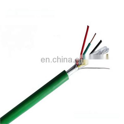 2 core copper conductor shielded 1.5mm 2.5mm 1.0mm fire alarm wire cable PVC