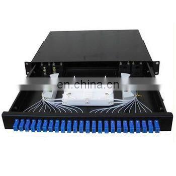 16 port outdoor fiber optic distribution terminal box