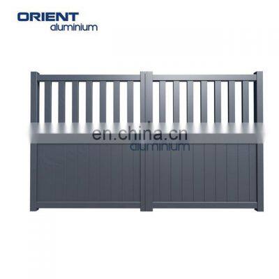 Aluminum automatic system sliding gate driveway gate