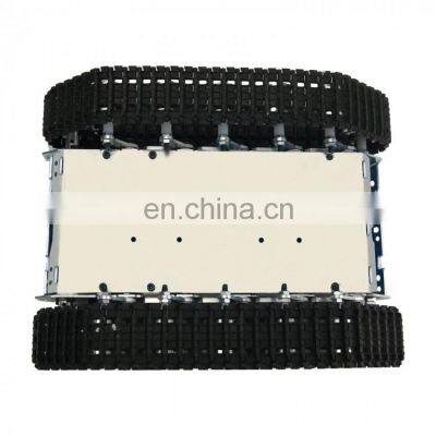 Unassembly RC Tank Chassis Metal Tracked Robot Chassis Smart Robot Car Chassis Shock Absorption photo-4