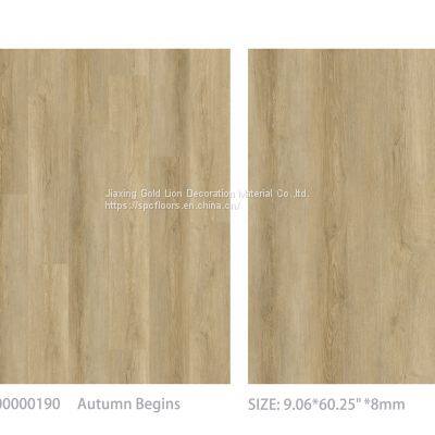 SPC vinyl flooring B190 Autumn Begins