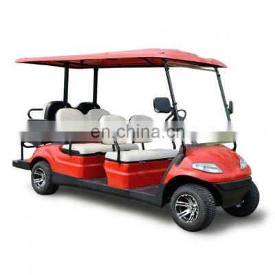 six seats lifted golf cart