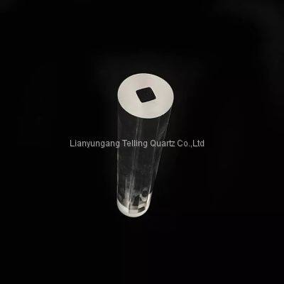 Clear Thick Wall Quartz Tube Fused Quartz Glass Tube Pipe photo-3