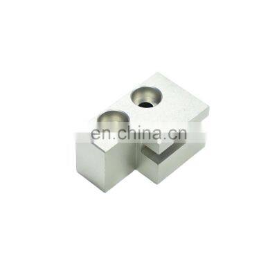 High Quality Custom Copper Auto Mechanical Spare Cube-shaped block cnc machining parts metal milling parts