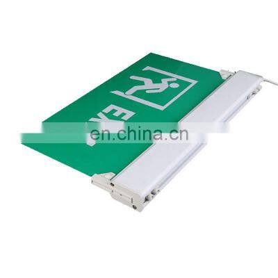 LED Safe Sign Light Illuminated Exit Sign Letter Multifunction Emergency Lamp Indicator