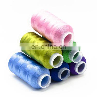 120D/2 Trilobal Polyester Brighten Moon Sakura Embroidery Yarn Thread