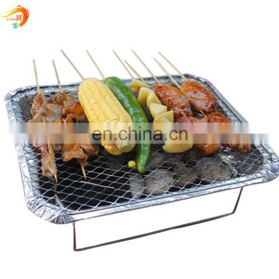 Chinese Factory Reasonable Home Use Disposable BBQ Netting Wire Mesh BBQ Grills Mesh