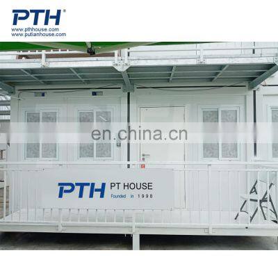 two floors 20 feet Fast Assembly Detachable high quality Prefabricated Container House 40'