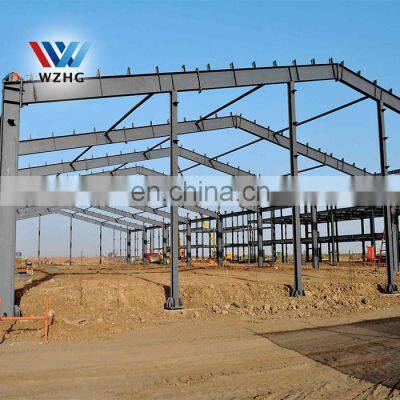 Heavy Duty Industrial Factory Prefabricated Steel Steel Structure Office Building Steel Structure Warehouse 20 Light H Beam Aisi photo-3