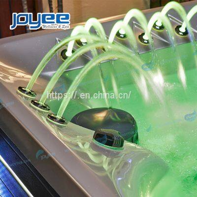 JOYEE 5 6 Person High Quality Imported Acrylic Led Best Ass Arm Massage Hot and Cold Water Hottub Spa Tub Outdoor photo-5