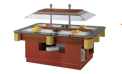 Buffet Salad Bar, Display Refrigeration Salad Bar