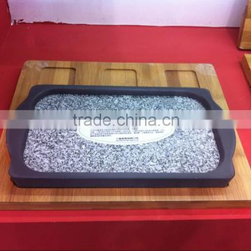 No sticky food standard Granite stone baking tray