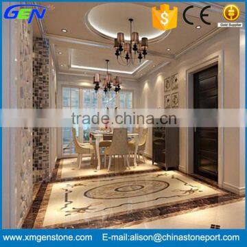 Top Fashion Stone Medallion Natural Marble Waterjet Tiles