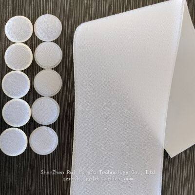 Anti-vulcanization non-yellowing white Velcro