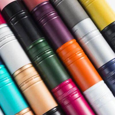 Wholesale 18mm, 24mm, 28mm, 38mm Aluminum ROPP Caps With PE Liners for Wine, Beverage, and Spirit Packaging photo-2